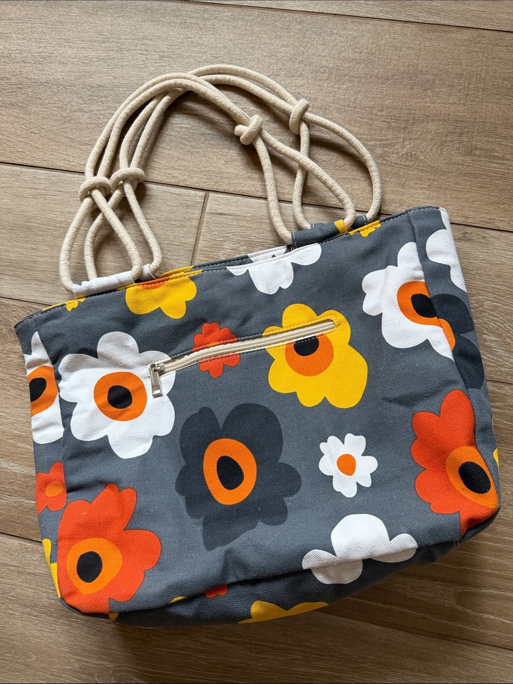 Farmhouse is my style Floral Hobo Bag